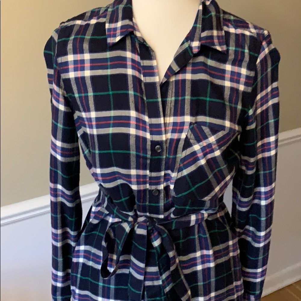 GapxPendleton Plaid Flannel Dress